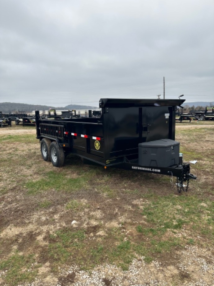 Dump Trailer On Sale 7x14 14k. Tarp Kit Ramps And 7k Axles  Gatormade Trailers 