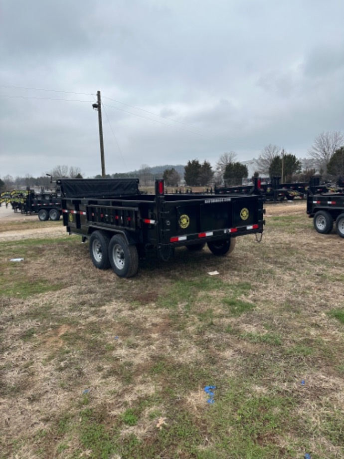 Dump Trailer On Sale 7x14 14k. Tarp Kit Ramps And 7k Axles  Gatormade Trailers 