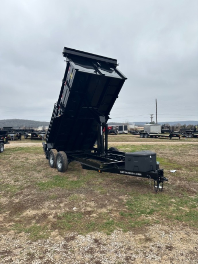 Dump Trailer On Sale 7x14 14k. Tarp Kit Ramps And 7k Axles  Gatormade Trailers 