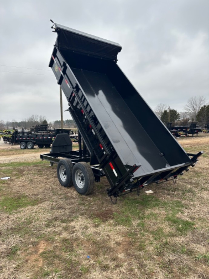 Dump Trailer On Sale 7x14 14k. Tarp Kit Ramps And 7k Axles  Gatormade Trailers 