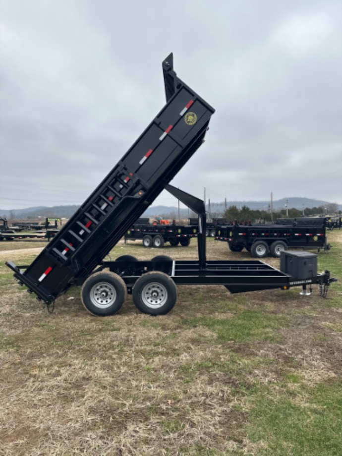 Dump Trailer On Sale 7x14 14k. Tarp Kit Ramps And 7k Axles  Gatormade Trailers 