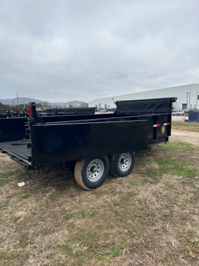 Dump Trailer On Sale 7x14 14k. Tarp Kit Ramps And 7k Axles  Gatormade Trailers 