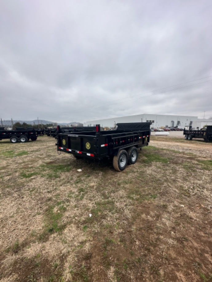 Dump Trailer On Sale 7x14 14k. Tarp Kit Ramps And 7k Axles  Gatormade Trailers 