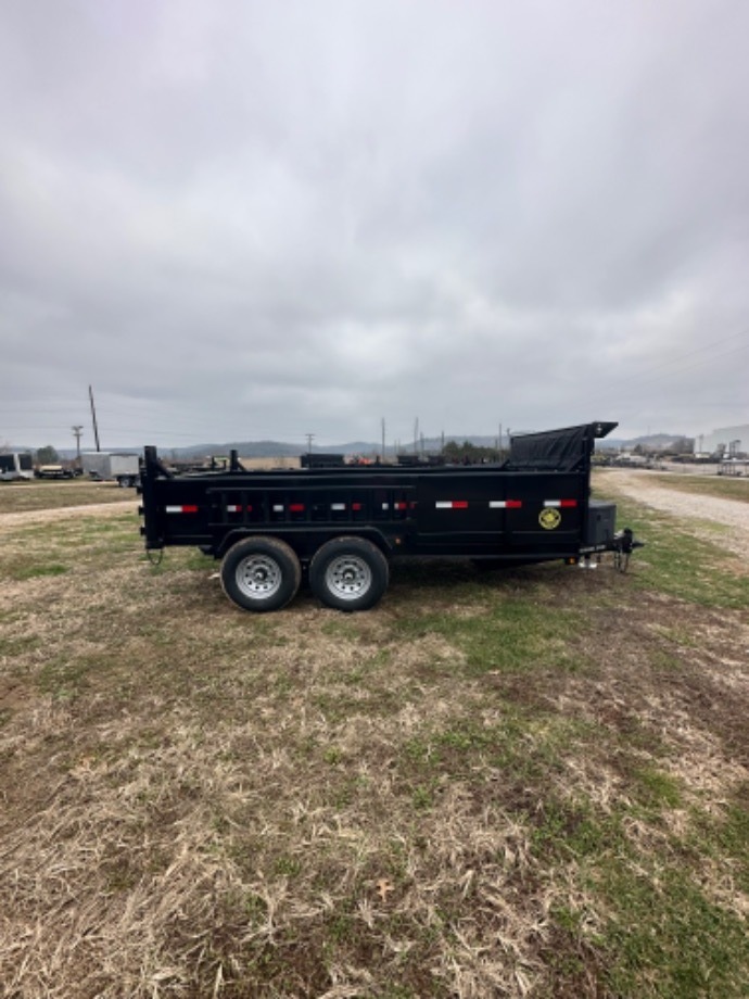 Dump Trailer On Sale 7x14 14k. Tarp Kit Ramps And 7k Axles  Gatormade Trailers 