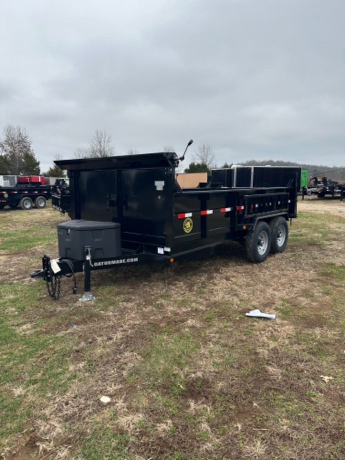 Dump Trailer On Sale 7x14 14k. Tarp Kit Ramps And 7k Axles  Gatormade Trailers 