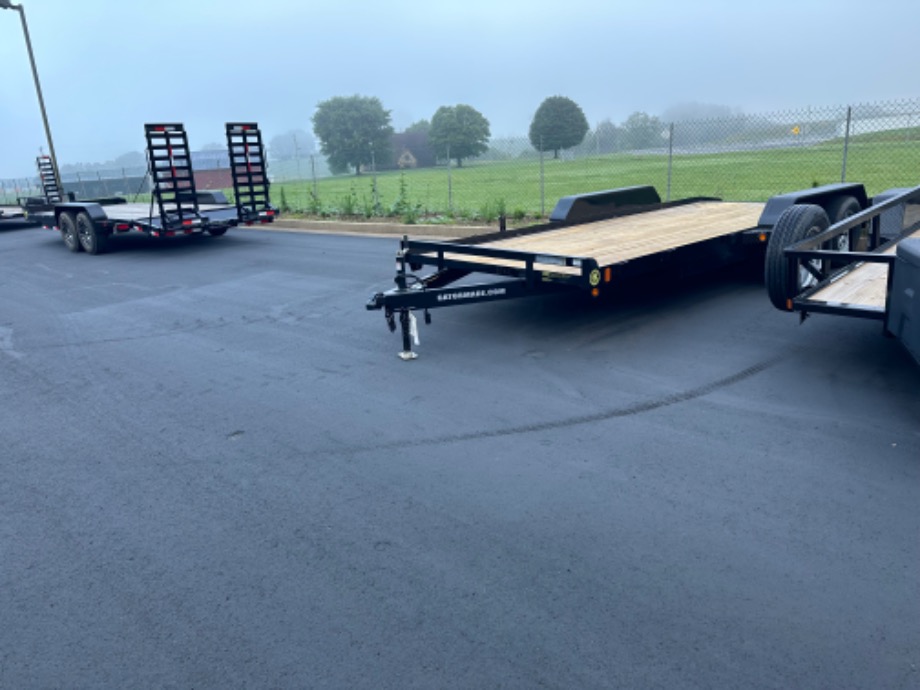 Lowboy car hauler trailer Gatormade Trailers 