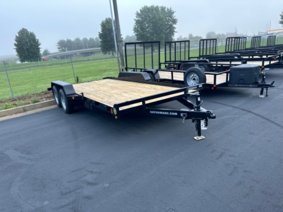 Lowboy car hauler trailer Gatormade Trailers 