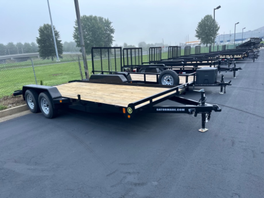 Lowboy car hauler trailer Gatormade Trailers 