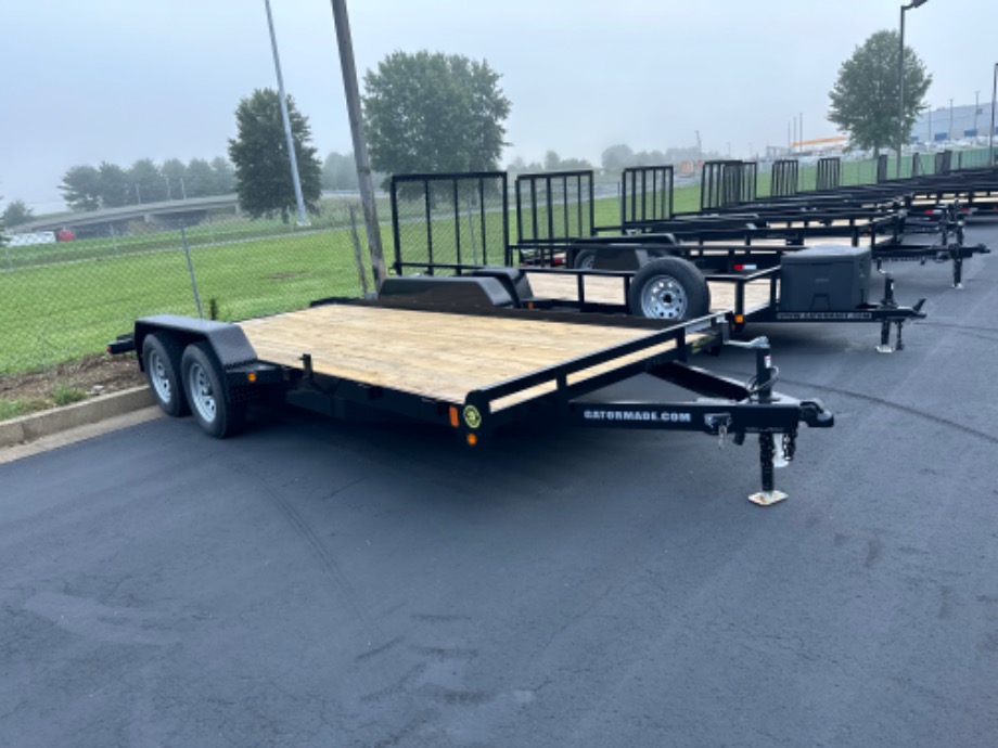 Lowboy car hauler trailer Gatormade Trailers 