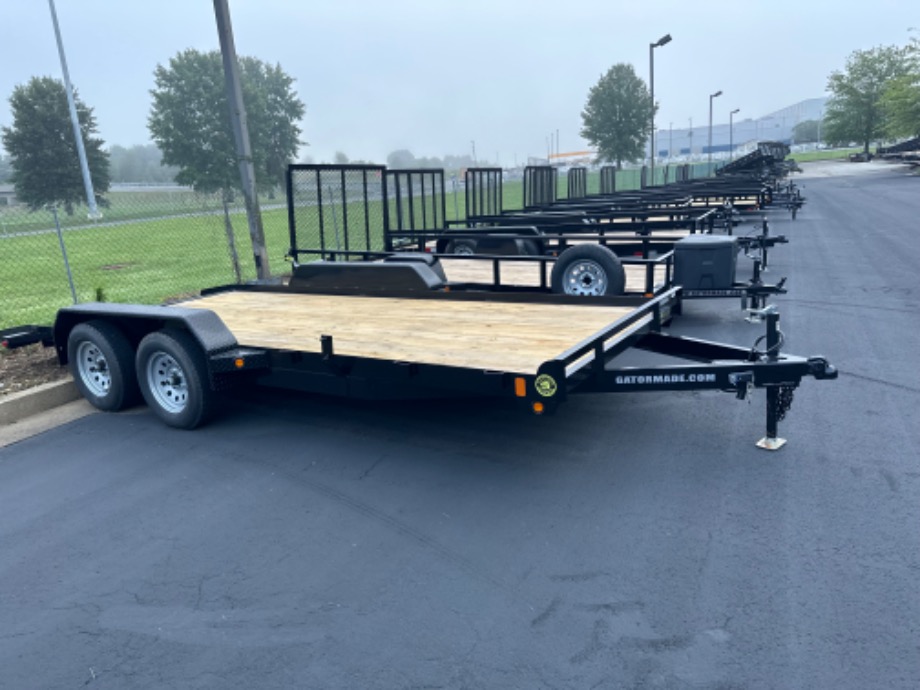 Lowboy car hauler trailer Gatormade Trailers 