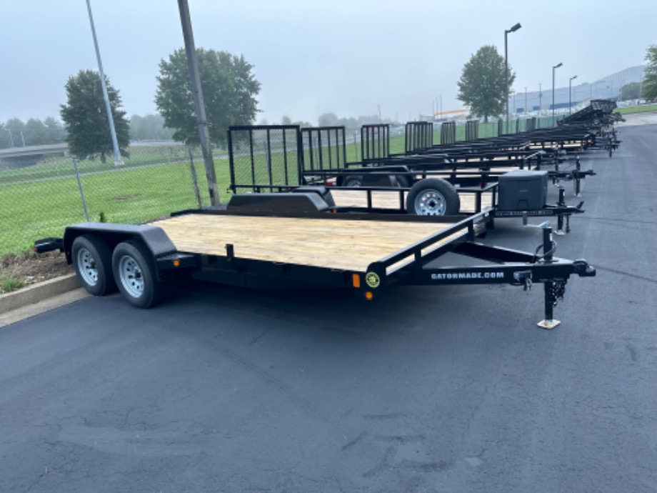 Lowboy car hauler trailer Gatormade Trailers 