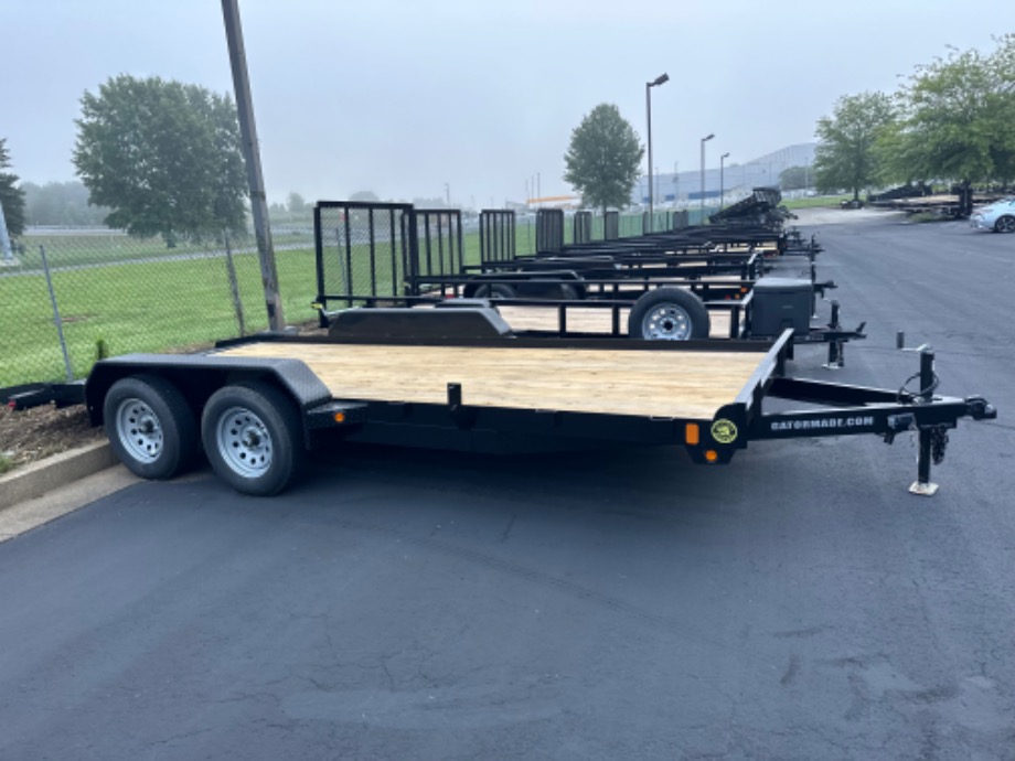 Lowboy car hauler trailer Gatormade Trailers 