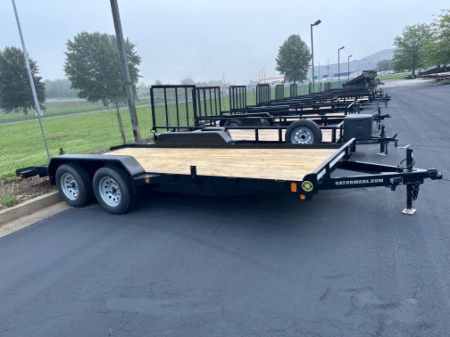 Lowboy car hauler trailer Gatormade Trailers 