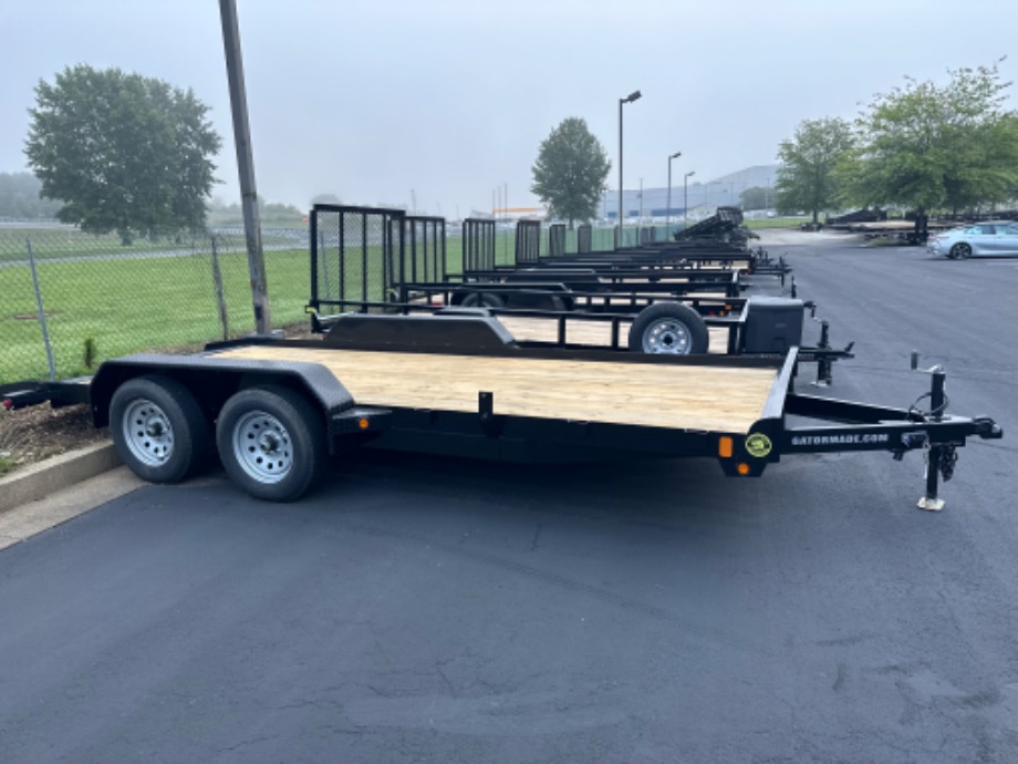 Lowboy car hauler trailer Gatormade Trailers 