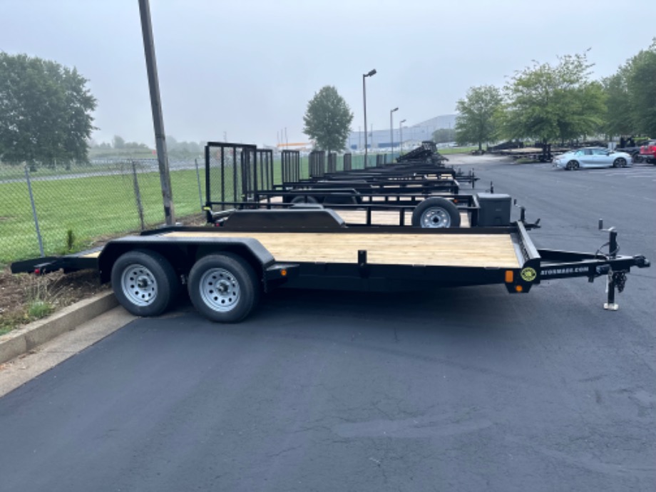 Lowboy car hauler trailer Gatormade Trailers 