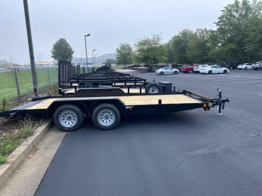 Lowboy car hauler trailer Gatormade Trailers 