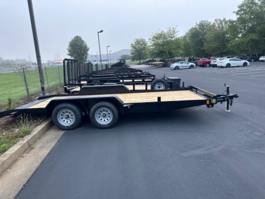 Lowboy car hauler trailer Gatormade Trailers 