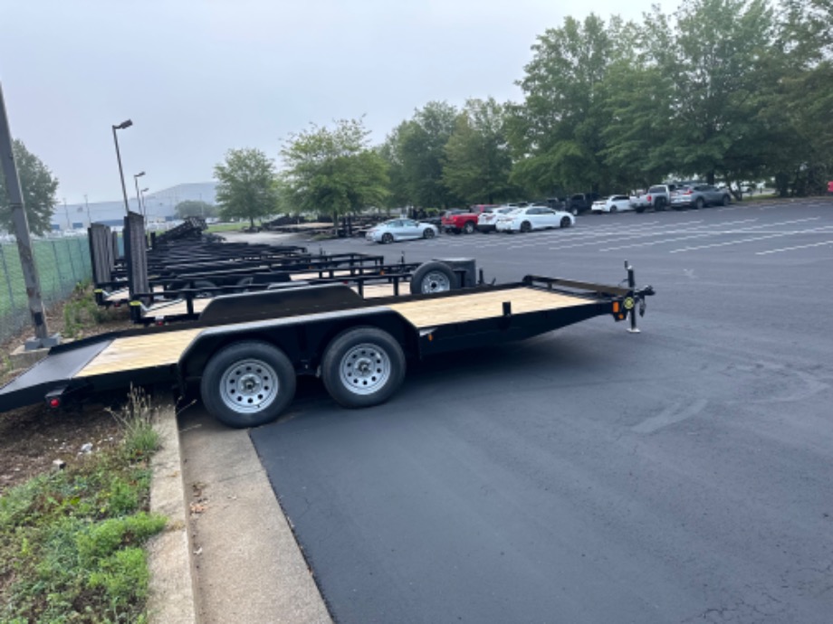 Lowboy car hauler trailer Gatormade Trailers 