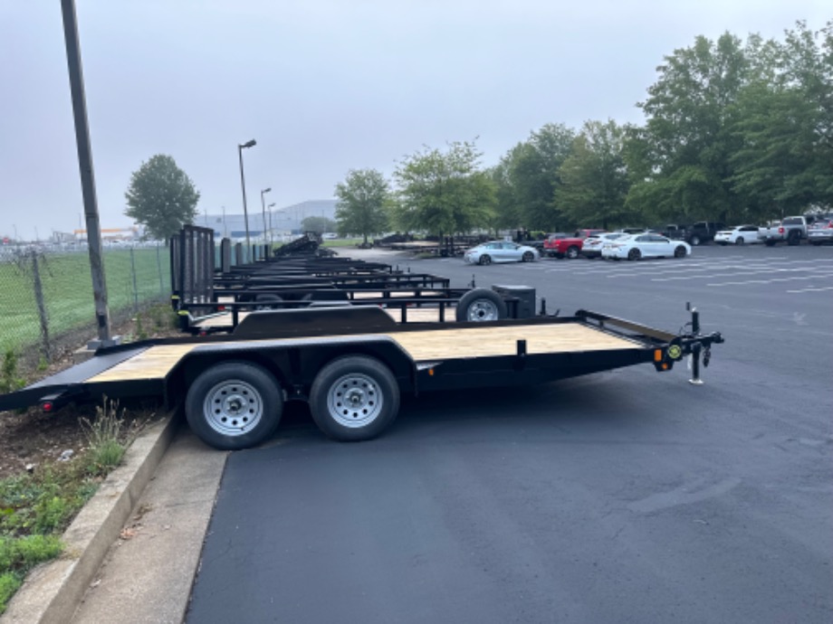 Lowboy car hauler trailer Gatormade Trailers 