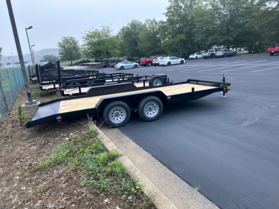 Lowboy car hauler trailer Gatormade Trailers 