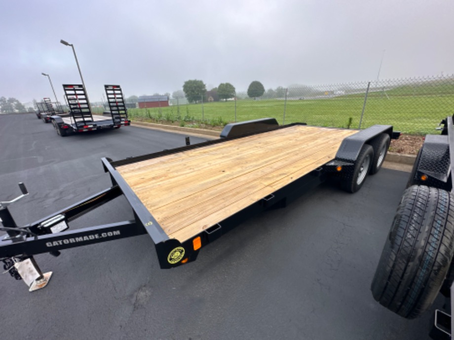 Lowboy car hauler trailer Gatormade Trailers 