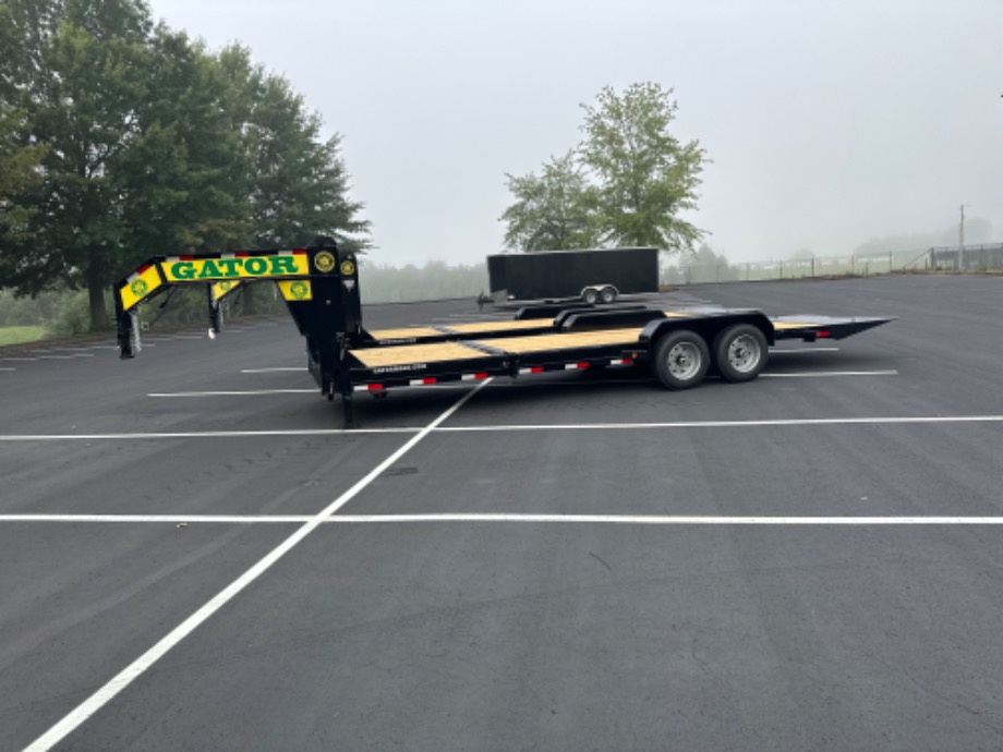 4+16 gooseneck tilt 16k GVWR On Sale Gatormade Trailers 