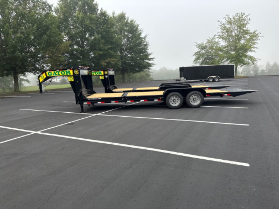 4+16 gooseneck tilt 16k GVWR On Sale Gatormade Trailers 