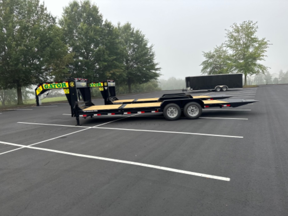 4+16 gooseneck tilt 16k GVWR On Sale Gatormade Trailers 