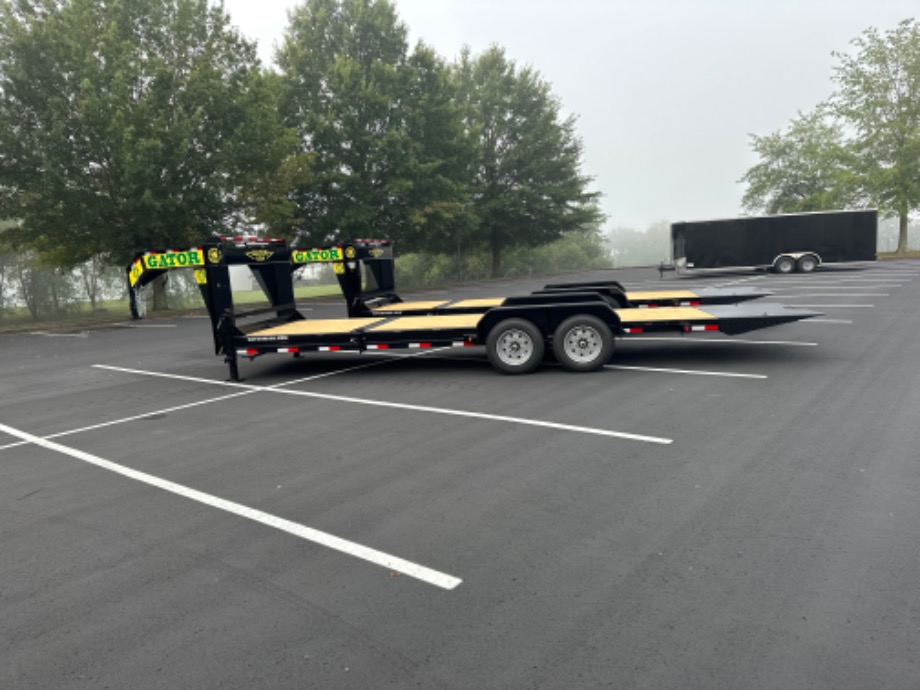 4+16 gooseneck tilt 16k GVWR On Sale Gatormade Trailers 