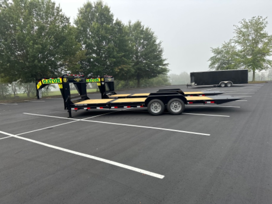 4+16 gooseneck tilt 16k GVWR On Sale Gatormade Trailers 