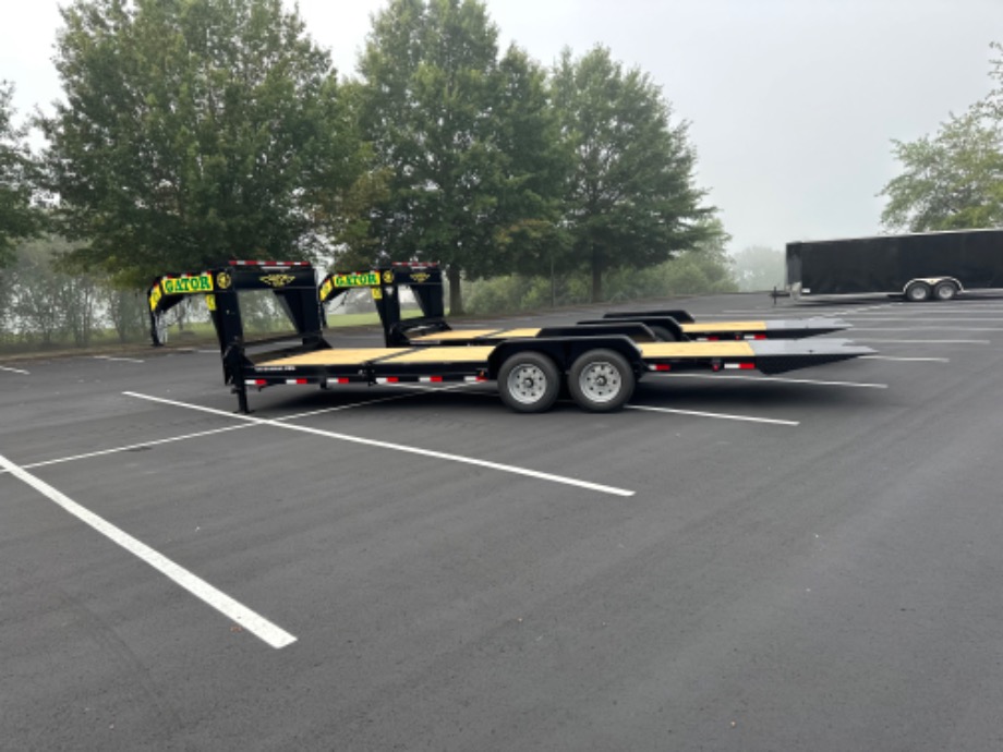 4+16 gooseneck tilt 16k GVWR On Sale Gatormade Trailers 