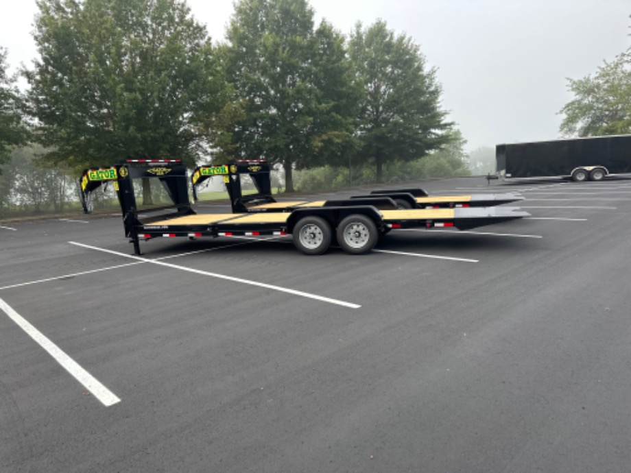 4+16 gooseneck tilt 16k GVWR On Sale Gatormade Trailers 