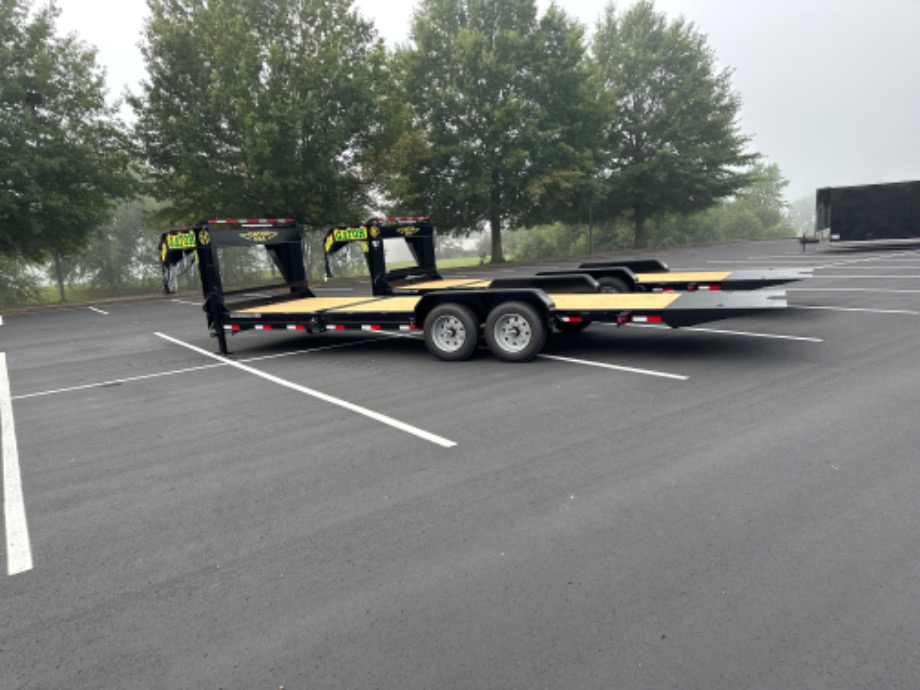 4+16 gooseneck tilt 16k GVWR On Sale Gatormade Trailers 