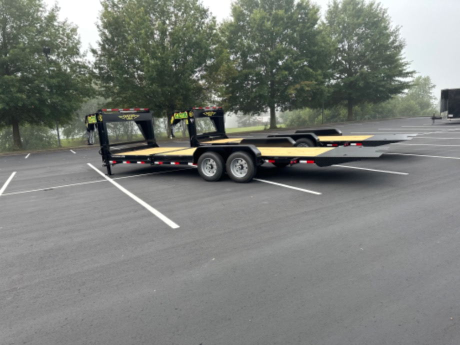 4+16 gooseneck tilt 16k GVWR On Sale Gatormade Trailers 