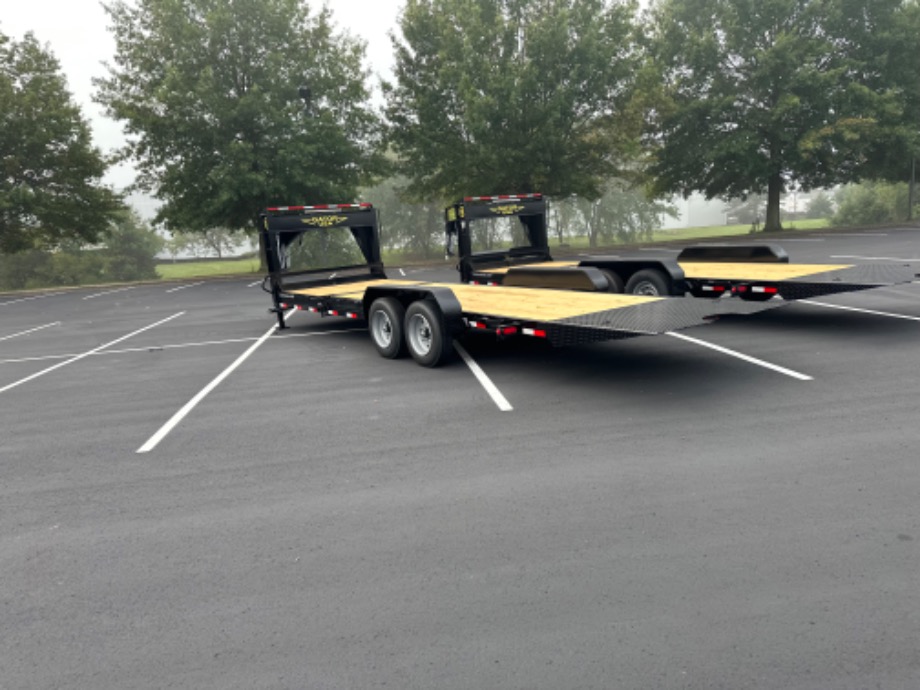 4+16 gooseneck tilt 16k GVWR On Sale Gatormade Trailers 