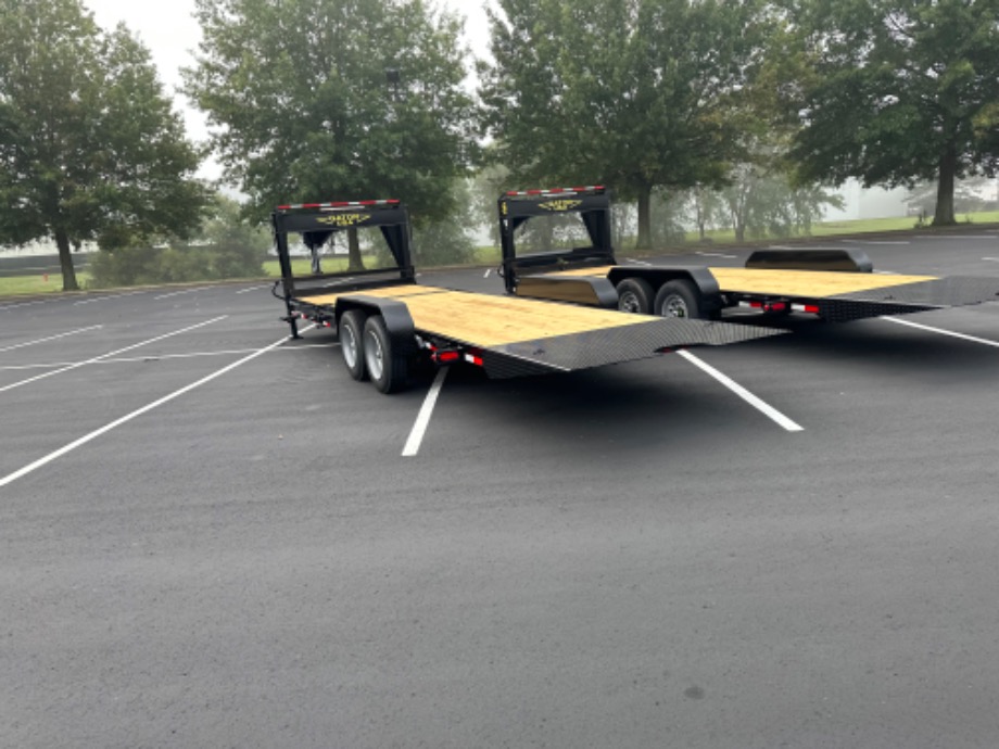 4+16 gooseneck tilt 16k GVWR On Sale Gatormade Trailers 