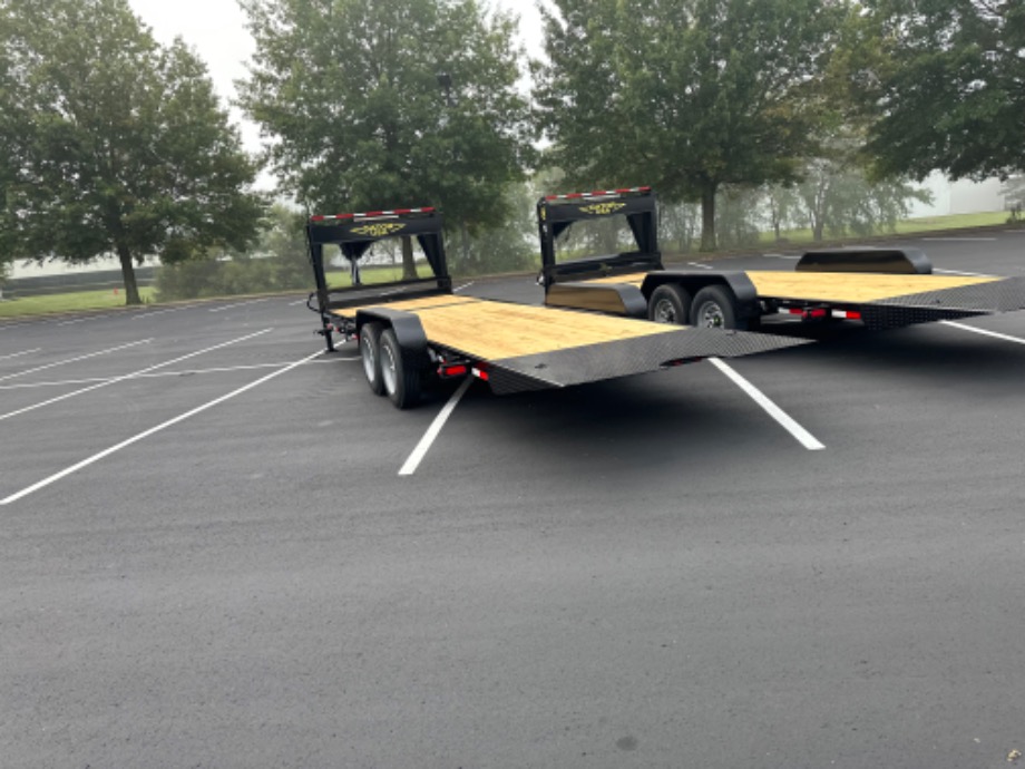 4+16 gooseneck tilt 16k GVWR On Sale Gatormade Trailers 