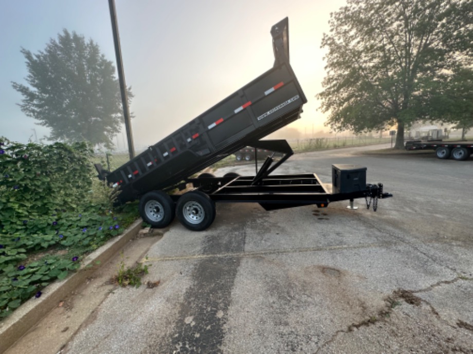 7x14 Dump Trailer For Sale  Gatormade Trailers 