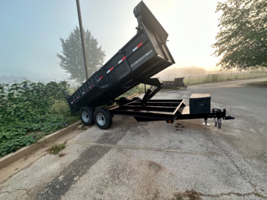 7x14 Dump Trailer For Sale  Gatormade Trailers 