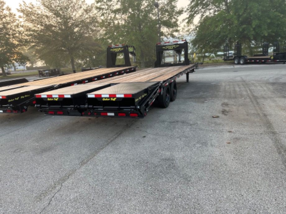 Gooseneck 20k 20+5 8k Dexter Axles Gatormade Trailers 