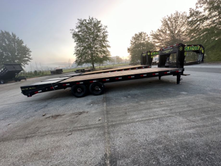 Gooseneck 20k 20+5 8k Dexter Axles Gatormade Trailers 