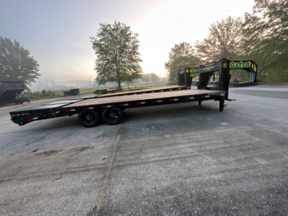 Gooseneck 20k 20+5 8k Dexter Axles Gatormade Trailers 