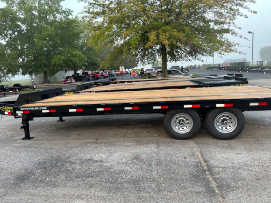 20ft Flat Deck Pintle Trailer For Sale Gatormade Trailers 