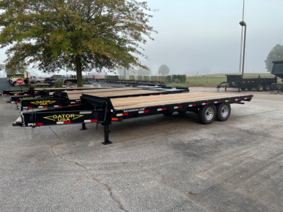 20ft Flat Deck Pintle Trailer For Sale Gatormade Trailers 