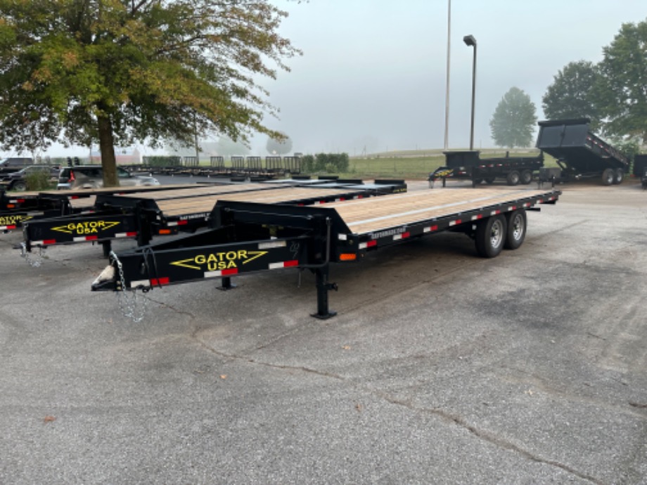 20ft Flat Deck Pintle Trailer For Sale Gatormade Trailers 