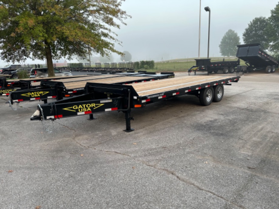 20ft Flat Deck Pintle Trailer For Sale Gatormade Trailers 