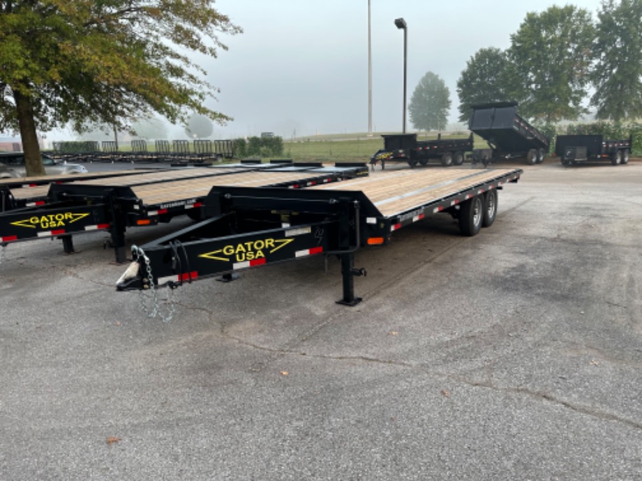 20ft Flat Deck Pintle Trailer For Sale Gatormade Trailers 