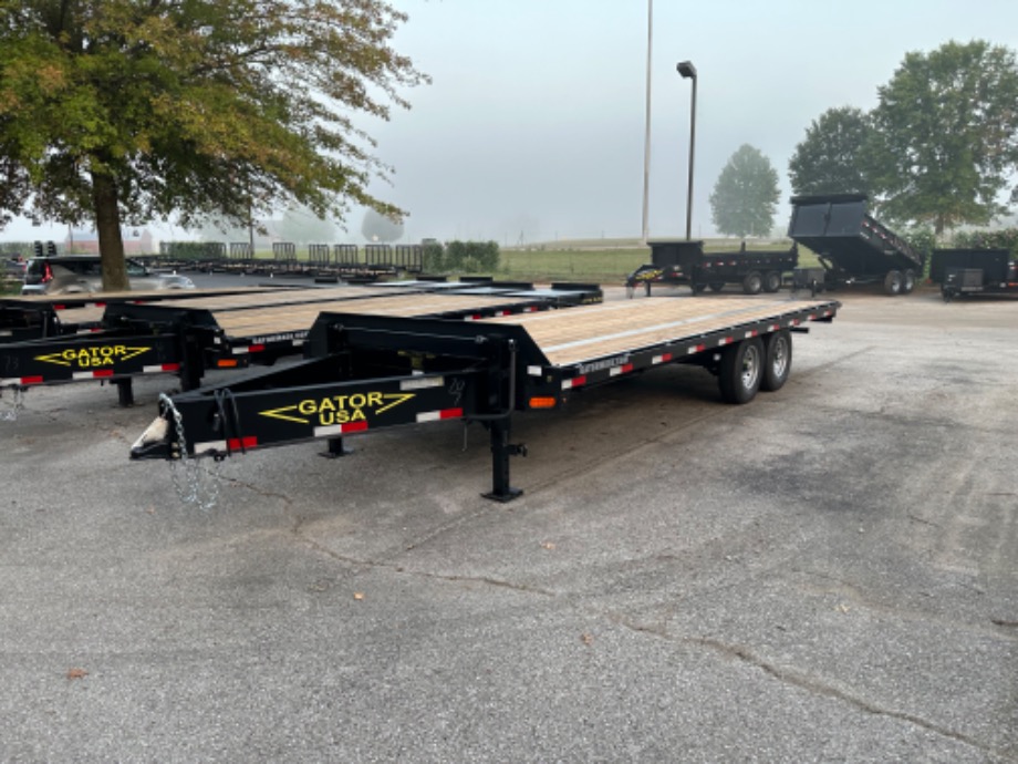 20ft Flat Deck Pintle Trailer For Sale Gatormade Trailers 