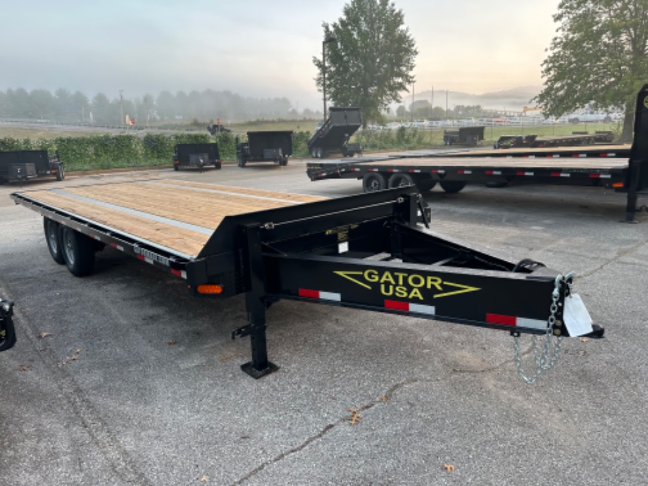 20ft Flat Deck Pintle Trailer For Sale Gatormade Trailers 