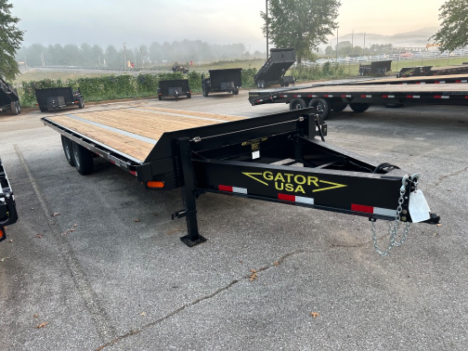 20ft Flat Deck Pintle Trailer For Sale Gatormade Trailers 